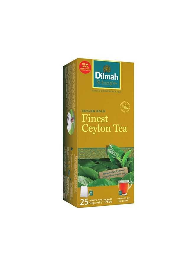 Dilmah Gold Ceylon Tea 25 Sachet - Image 2