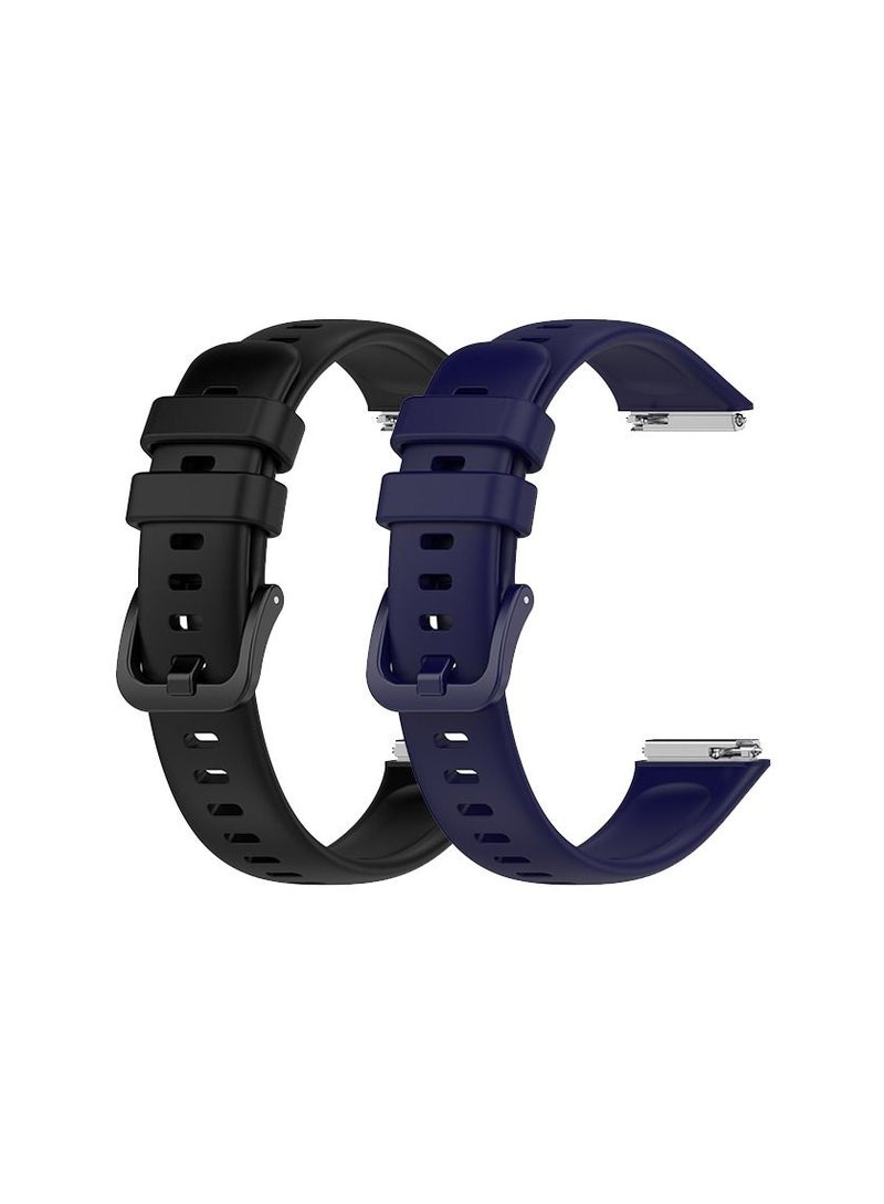 FITME Classic Silicone band Huawei Band 7 (2pcs)  - Image 1