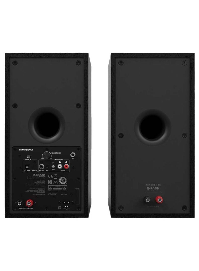 Klipsch R-50PM Powered Speakers - Image 4