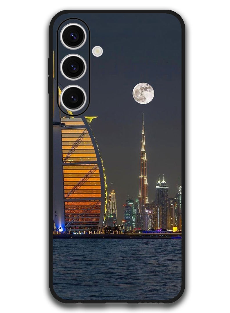 Theodor Protective Case Anti Scratch Shock Proof Bumper Cover For Samsung Galaxy S24 FE Burj Al Arab - Image 1