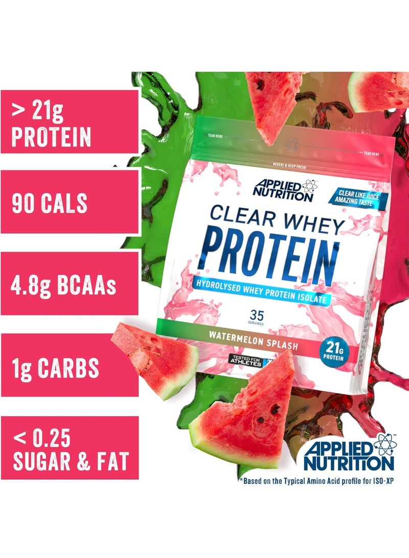 Applied Nutrition Clear Whey Protein with Watermelon Splash 35-Servings -875 gm - Image 2
