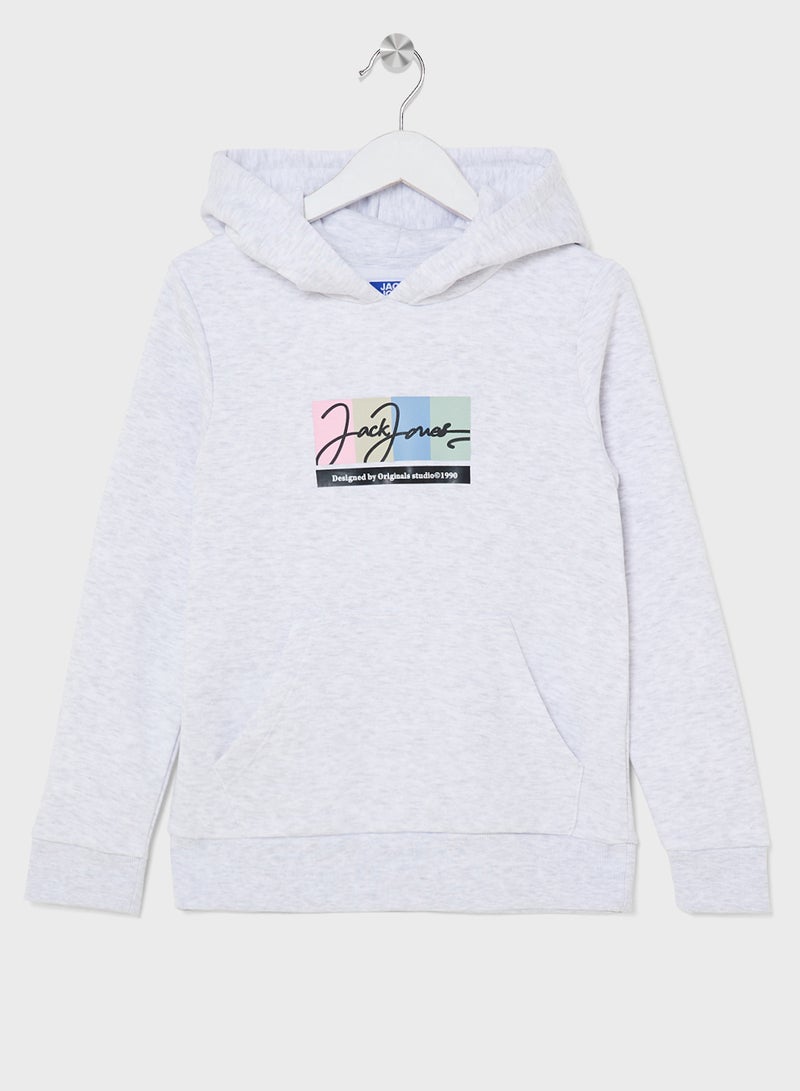 Jack & Jones Junior Youth Pocket Hoodie  - Image 1