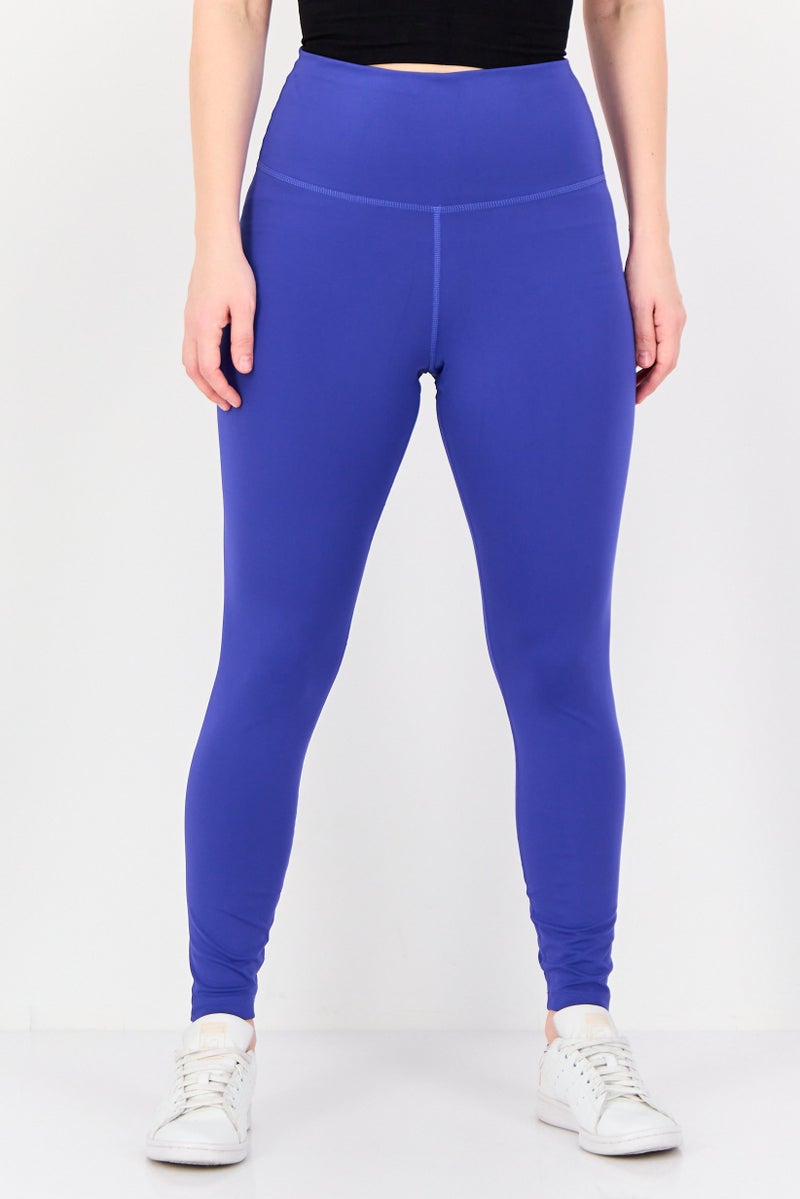 Nike Women Sportswear Fit Yoga Leggings, Blue - Image 1