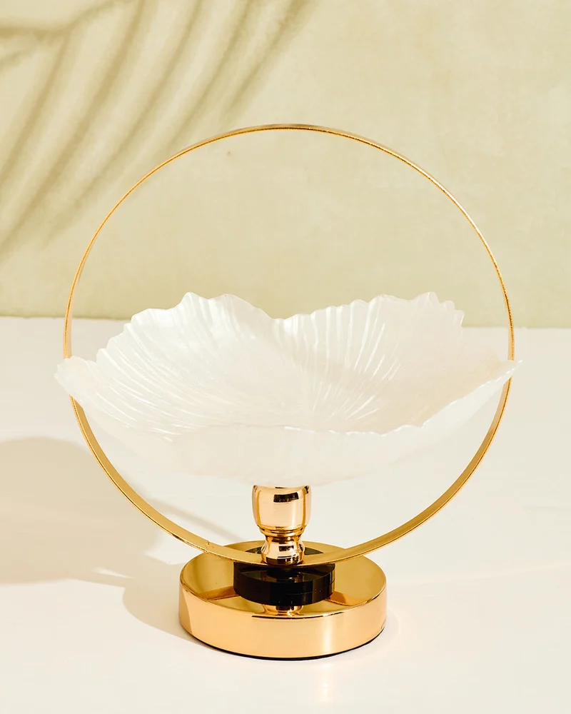 REDTAG White Serving Bowl with Handle