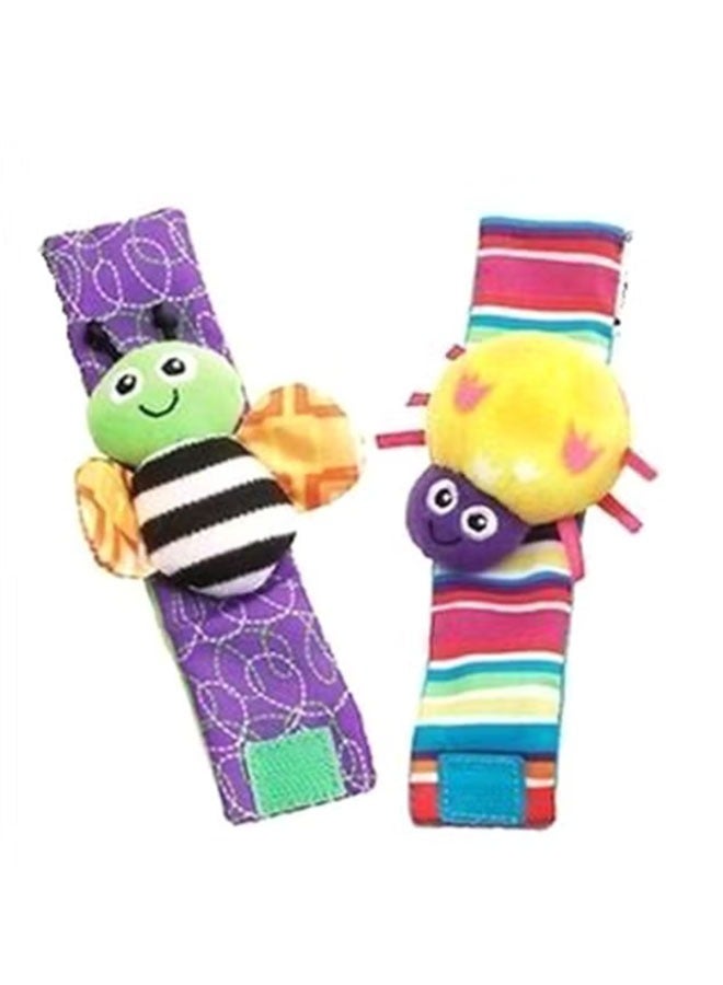 🍼 طقم ألعاب للرضع (شرابات + أساور) عالي الجودة | ٨ قطع 👶 لتنمية الحواس | ناعم وآمن | هدية مثالية للمواليد - Image 2