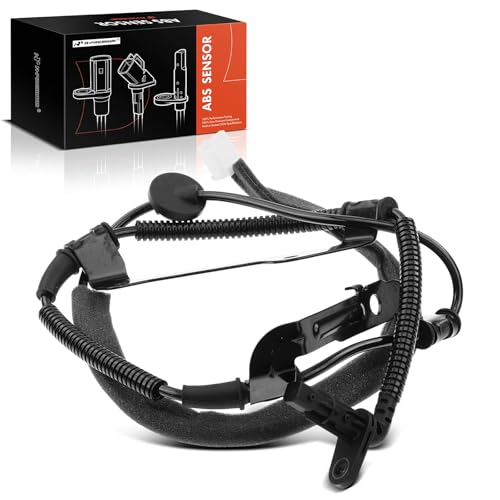 A-Premium ABS Wheel Speed Sensor Compatible with Hyundai Models - Santa Fe 2007 2008 2009 2010 2011 2012, AWD - Rear Left Driver Side, Replace# 956802B000 - Image 1