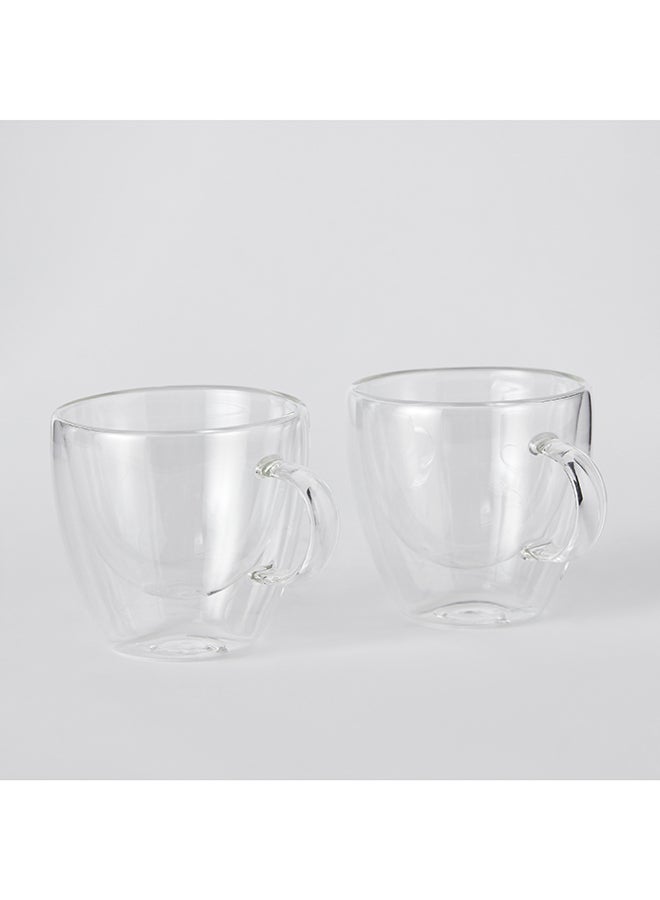 Sip Savor 2-Piece Double Wall Mug Set 150 ml
