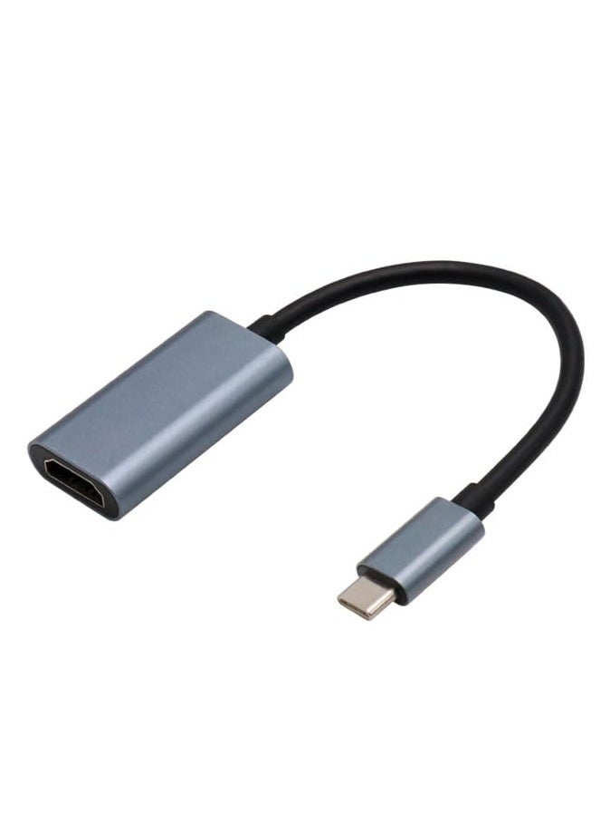 erorex USB C to HDMI Adapter [Updated]- Type C to HDMI 4K Adaptor (Compatible with Thunderbolt 3), Video Audio Output for iPhone 16 15Pro Max,MacBook Pro Air,Pixelbook,Surface Go,iPad,XPS,Samsung Galaxy Note  - Image 1