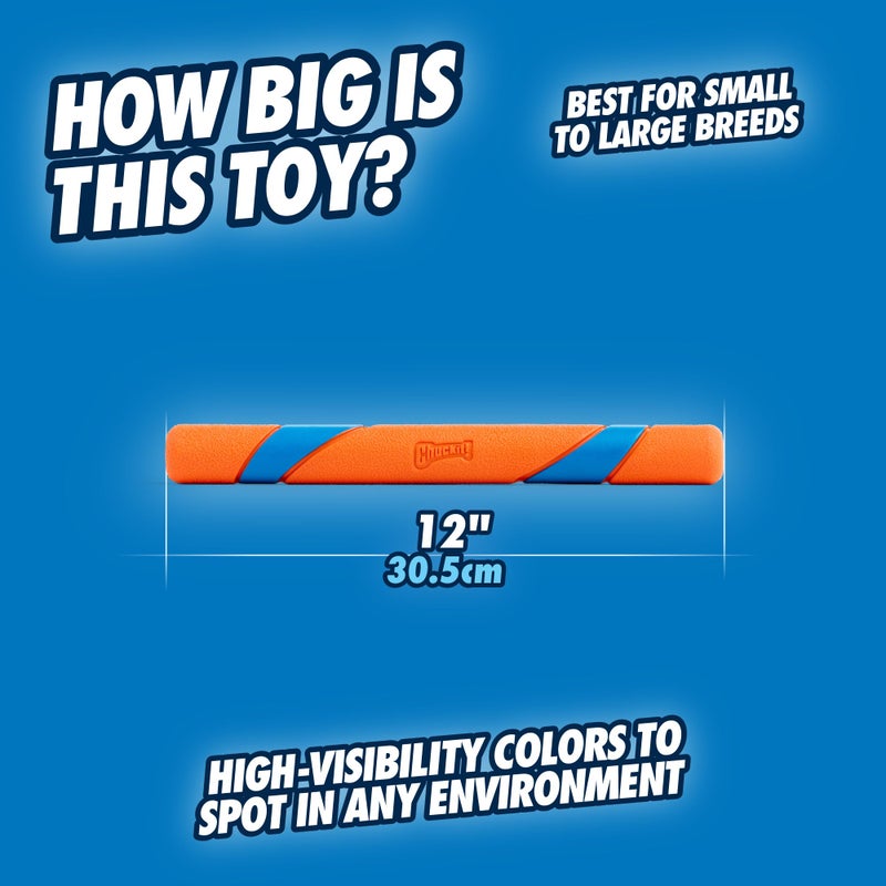 Chuckit! Ultra Fetch Stick Outdoor Dog Toy, 12 Inches, for All Breed Sizes - Image 4