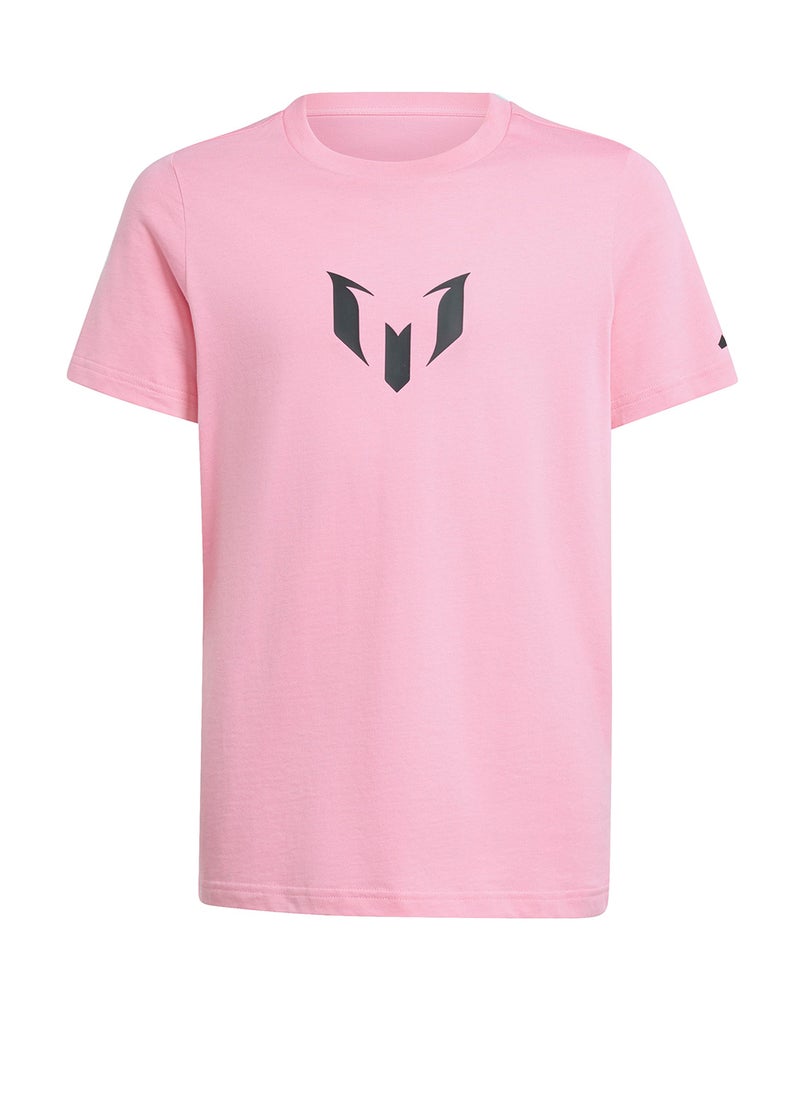 Adidas Kids Messi Name And Number Graphic T-Shirt  - Image 5