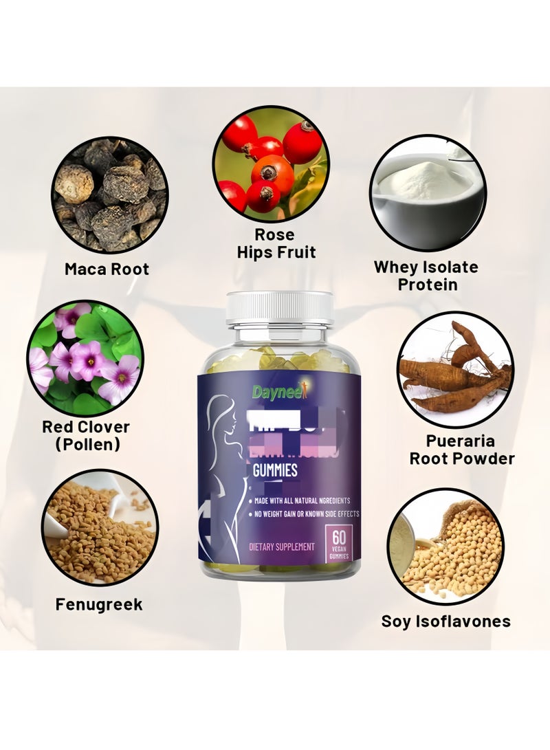 Daynee Women's Wellness Gummies  Natural Daily Supplement with Herbal Ingredients Supports Body Balance and Nutritional Health  60 Gummies - Image 2