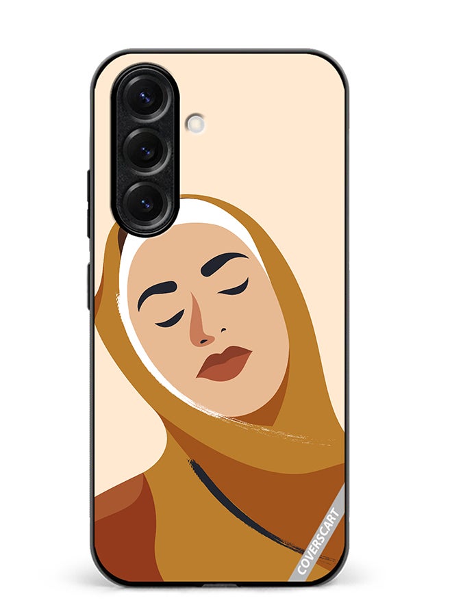 VR CREATIVE Protective Case Cover For Samsung Galaxy S25 Cartoon Woman Shape Design Multicolour