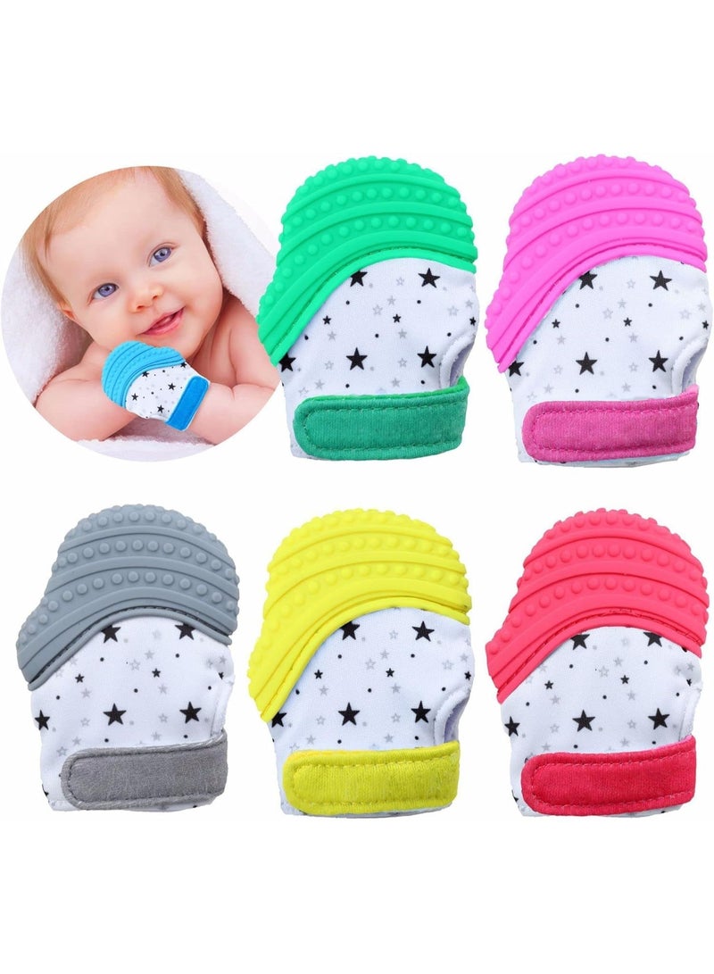 Gonice Baby Teething Mitten, Self Soothing Teether & Teething Pain Relief Toy and Prevent Scratches- One glove. - Image 3