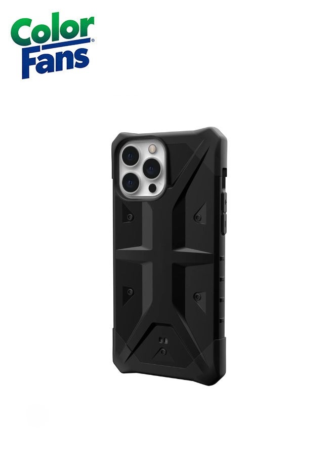 Color Fans Pathfinder Series iPhone 13 Pro Max 5G Case Rugged Strong Protective - Black  - Image 4