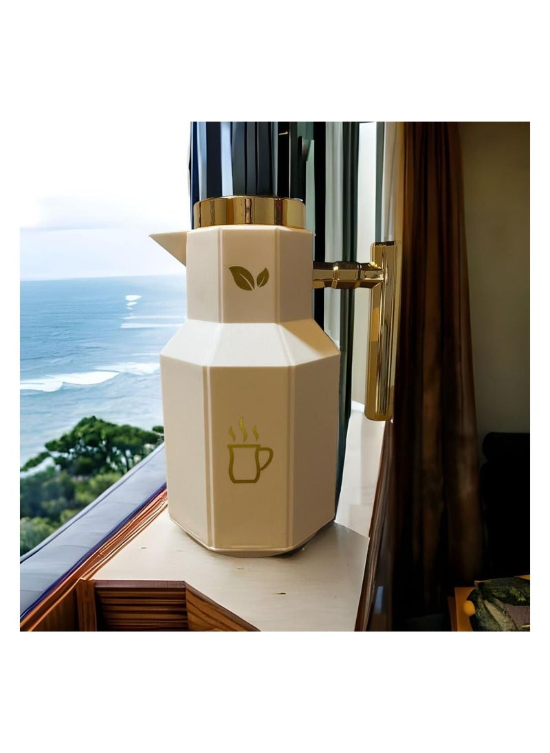 Germax - Vacuum Flask 1 Ltr Insulated Flask For Hot & Cold - Image 1