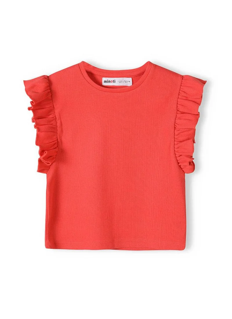 مينوتي Teen Girls Rib T Shirt