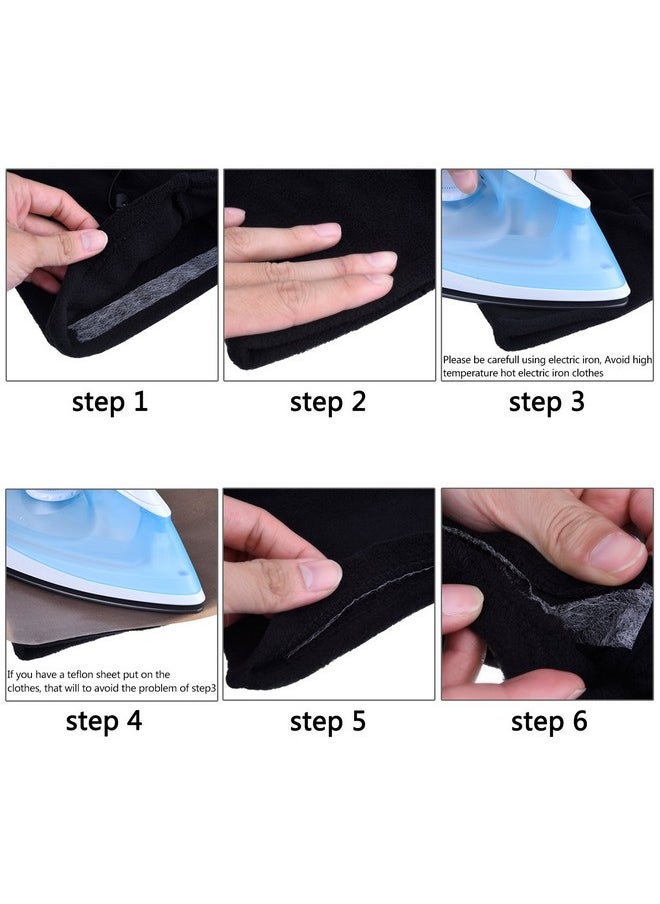 Iron On Hem Tape Fabric Fusing Hemming Tape Wonder Web Adhesive Hem Tape For Pants Each 27 Yards 2 Pack (White 3 4 Inch)