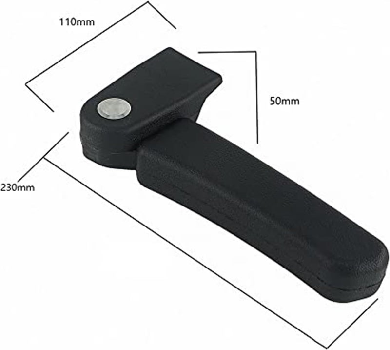 QASULER Motorcycle Rear Passenger Armrests - Image 3