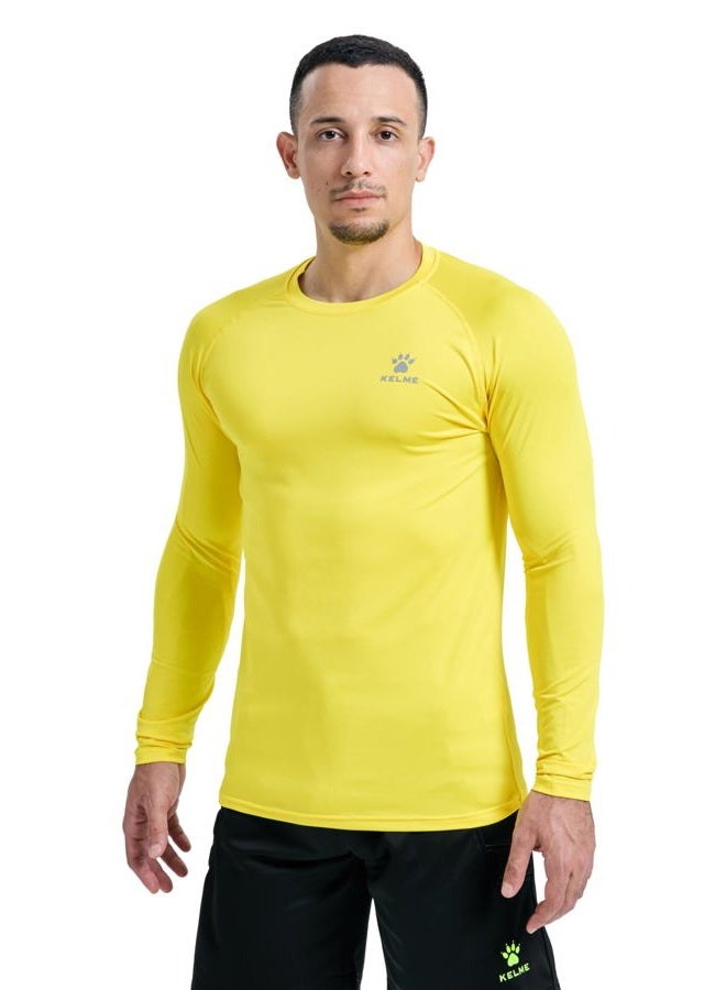 KELME Men's Compression Shirt,Base Layers,Sport Undershirt,Long-Sleeve T-Shirt - Image 2