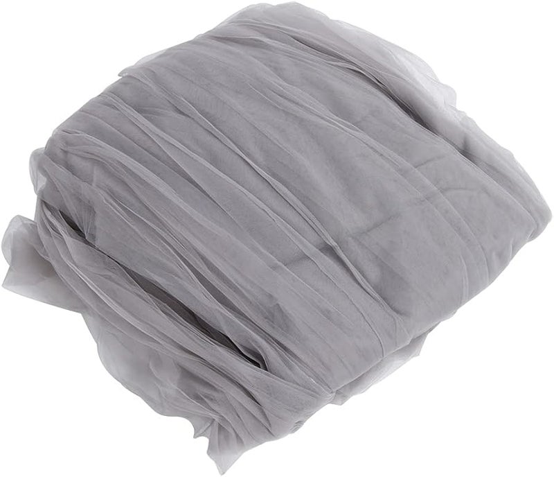 Gray Baby Bed Canopy with Breathable Mesh Net and Hanging Hook for Children Bedroom Decoration - Image 5