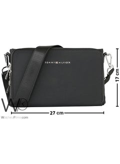 Tommy Hilfiger Plus Tommy Hilfiger Crossbody Shoulder Black Mens Hand Bag  - Image 3