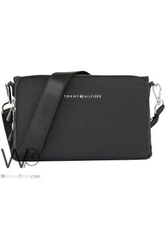 Tommy Hilfiger Plus Tommy Hilfiger Crossbody Shoulder Black Mens Hand Bag  - Image 1
