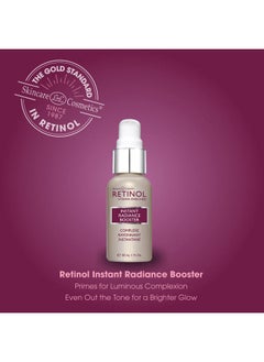 RETINOL Instant Radiance Booster – The Original Retinol Glow Primer – A Burst of Anti-Aging Hydration Adds Luminosity & Skin-Smoothing Benefits of Vitamin A – Peptides Improve Firmness & Tone  - Image 3