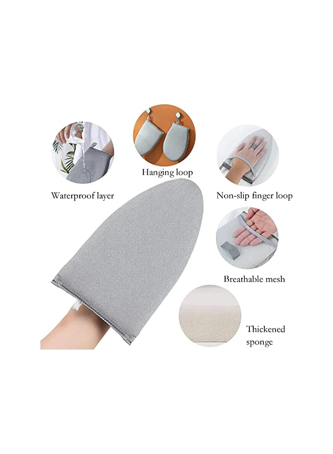 Zaboon Steamer Ironing Gloves，Waterproof Anti Steam Glove，Anti Steam Mitt With Finger Loop Heat Resistant Ironing Board For Clothes  - Image 3