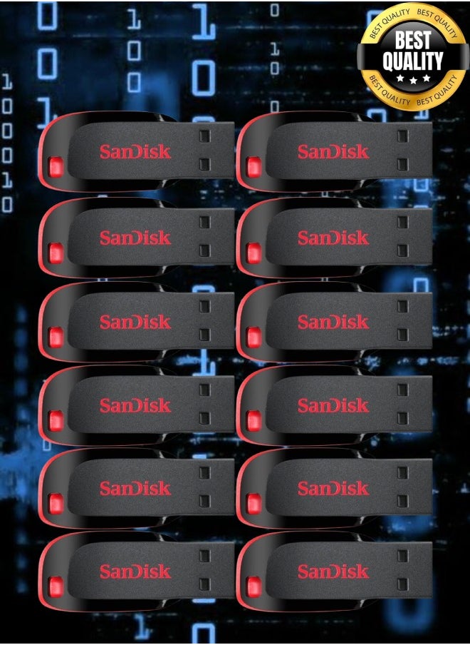 Sandisk 12 Pieces 32GB Cruzer Blade Usb Flash USB2.0  - Image 1