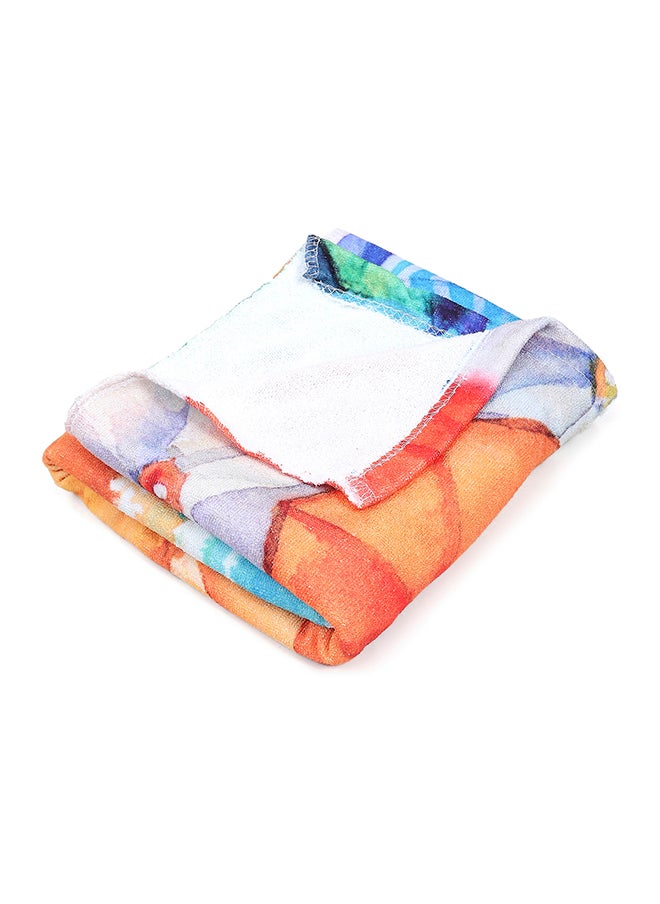 3D Printed n9 Processed Bath Towel for Travel, Beach use, 70 X 140 Cm