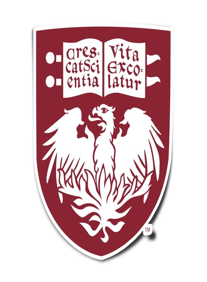 Desert Cactus The University of Chicago Sticker UChicago Maroons Vinyl Decal Laptop Water Bottle Car Scrapbook (IND 00007A) - Image 1