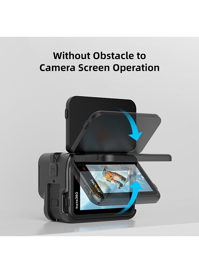 VRIG Sports Camera Silicone Case Protective Cover Cage with Lens Cap Compatible with Insta360 Ace Camera Accessory  - Image 2