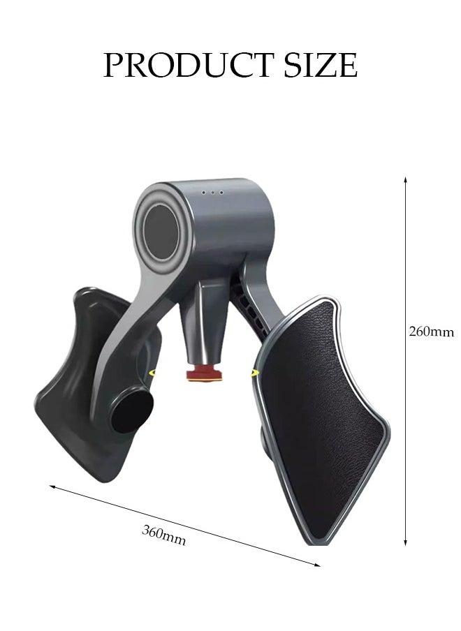 Adjustable Resistance Thigh Master, Inner Thigh Workout Pelvic Floor Trainer Thigh Master Sculptor Machine for Women and Men