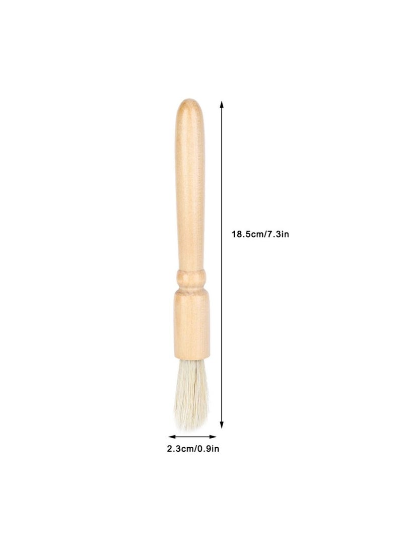 Arabest - Coffee Grinder Powder Cleaning Brush Wood Handle Cleaning Tool Coffee Utensil Accessories - Image 1