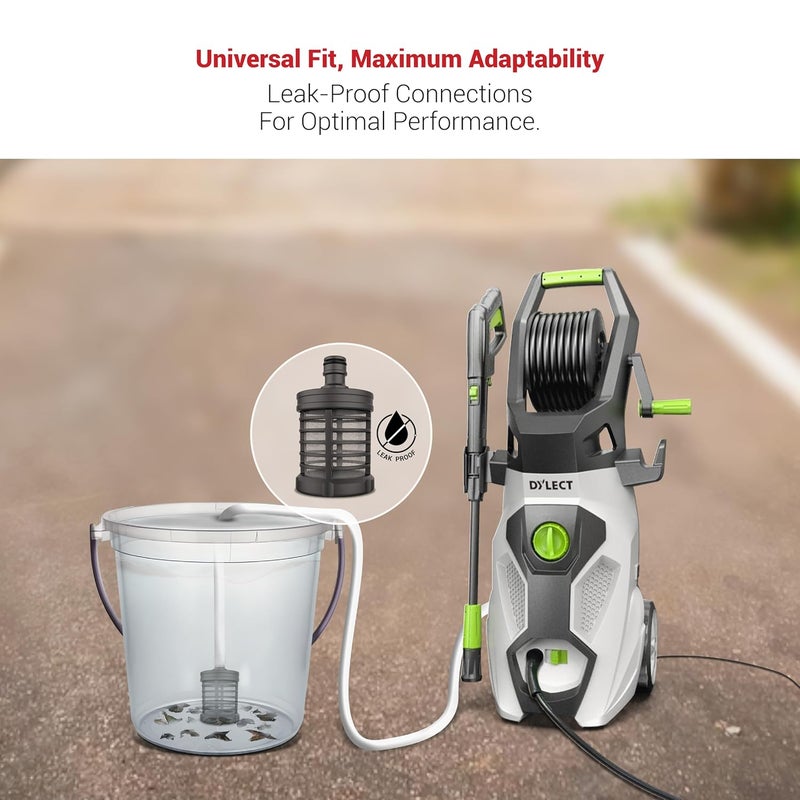 Dylect ® Universal Water Filter for High Pressure Washer – Prevents Clogging, Leak-Proof & Rust-Resistant | Protects Pump & Hose | Compatible with Most Inlet Hose Connectors & Washers - Image 3