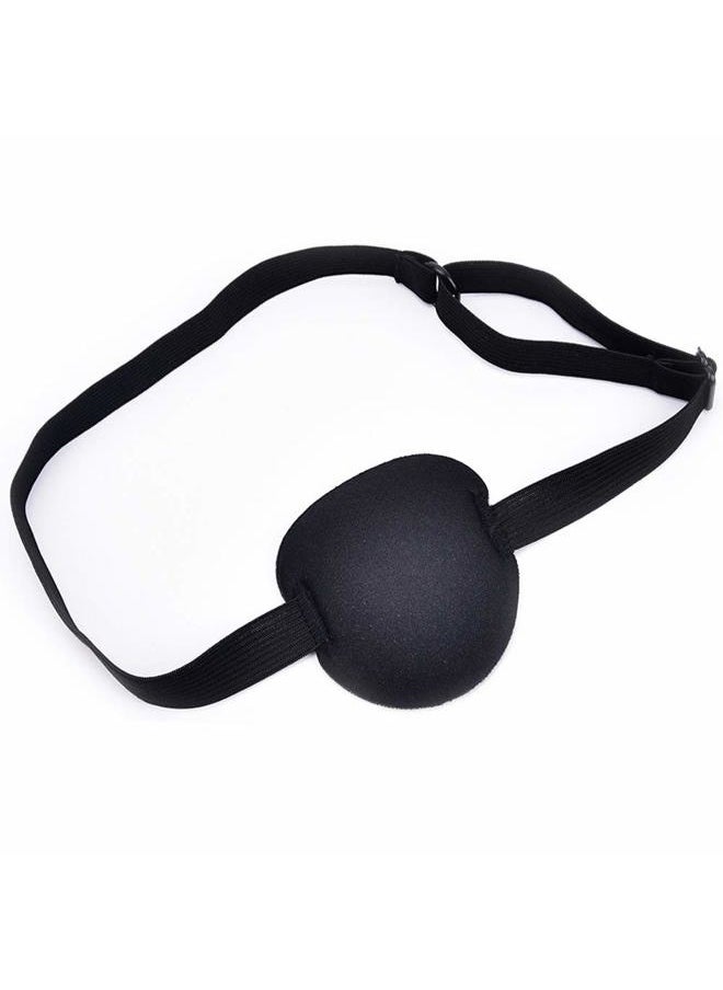 Soochat - Eye Patch Adult Kid's Adjustable Soft and Comfortable Eye Patch Single Eye Mask for Recovery Eye Amblyopia Halloween Party Decoration 3 Pack - Image 1