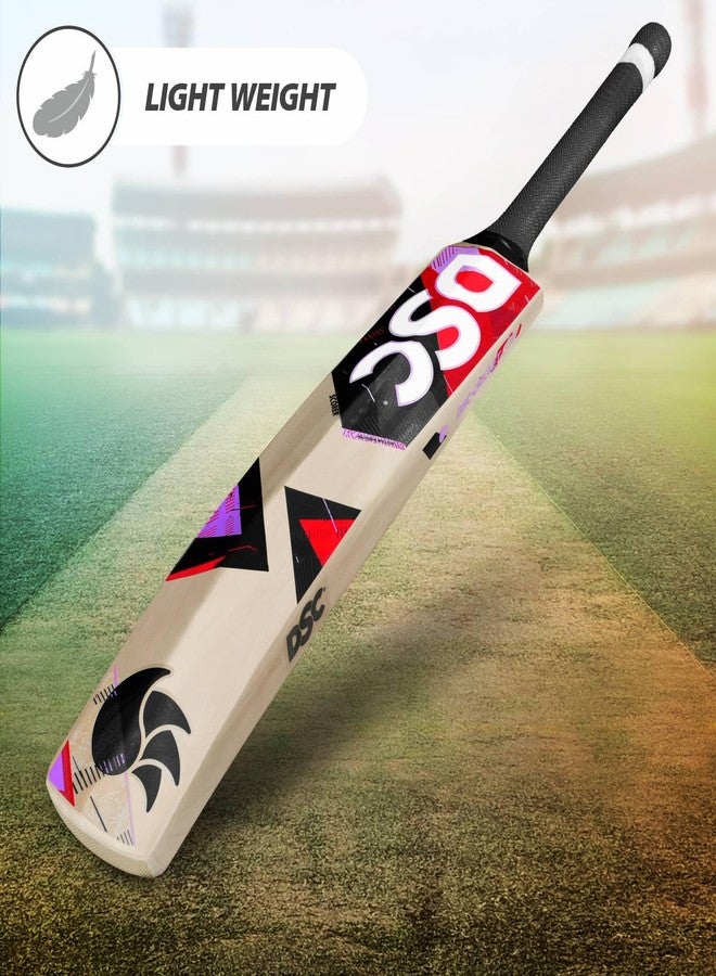 DSC Scorer Kashmir Willow Cricket Bat ( Size: Short Handle, Ball_ type : Leather Ball, Playing Style : All-Round ) - Image 4