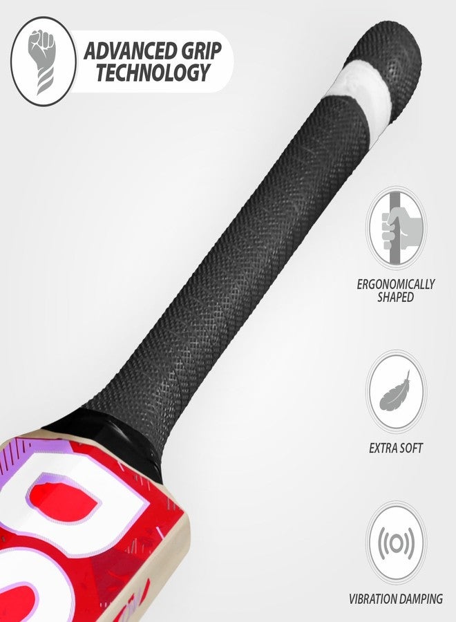 DSC Scorer Kashmir Willow Cricket Bat ( Size: Short Handle, Ball_ type : Leather Ball, Playing Style : All-Round ) - Image 2