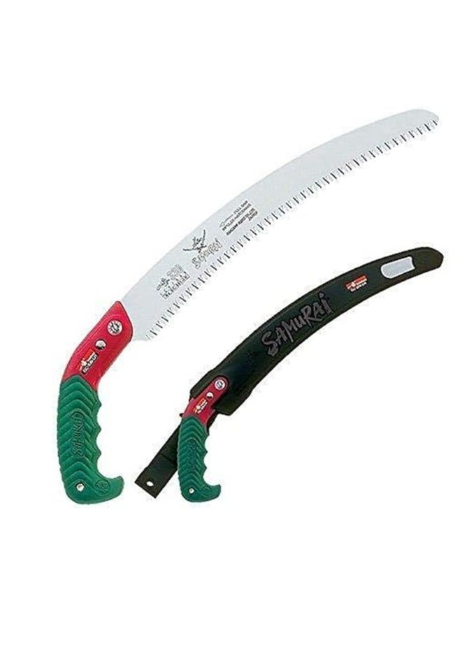 Samurai Samurai Ichiban 13"" Curved Pruning Saw With Scabbard (C-330-Lh) 