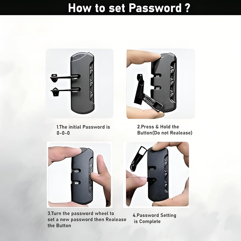 Password Lock Sling - Modern urban accessory with anti-theft security and integrated USB port for charging devices on the move. - Image 3