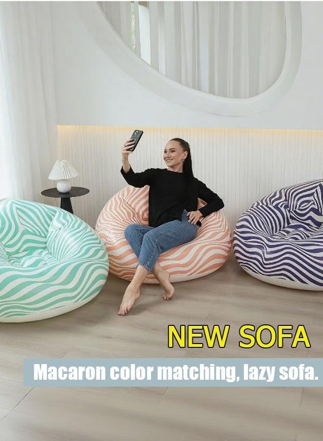 Generic Tatami lazy sofa, small apartment single person sofa, living room balcony bedroom, leisure lazy sofa chair  - Image 2