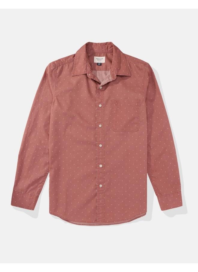 American Eagle AE Slim Fit Everyday Button-Up Shirt  - Image 3