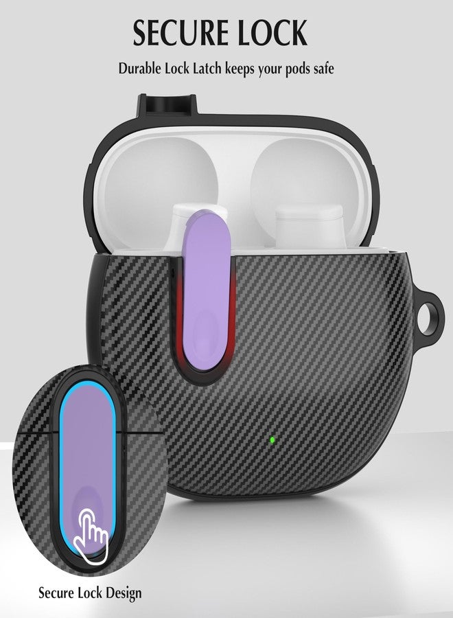 Valkit Compatible Beats Studio Buds 2021/2023+ Clear Case With Cleaner Kit & Lock, Soft TPU Shockproof Protective Cover for New Beats Studio Buds Plus - Image 3