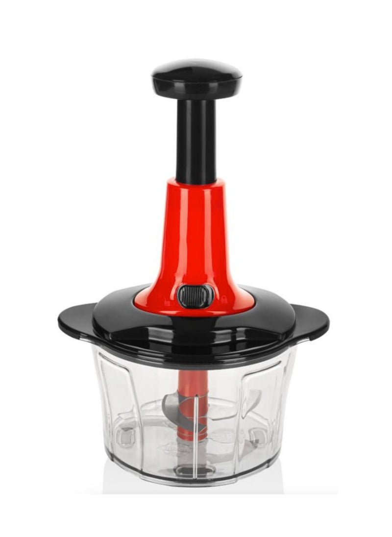 Home Master - Three Blades Manual Vegetable Chopper and Slicer HM-805 - Image 1