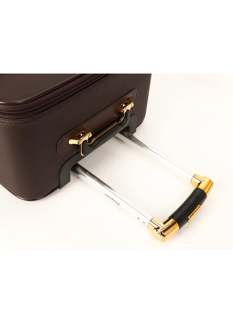 الازدهار 3 قطعة لكل مجموعة مجموعات الأمتعة Softside قابلة للتوسع حمل الأمتعة مجموعة حقائب السفر مع عجلات الدوار الأمتعة 20in + 24in + 24in - Image 4