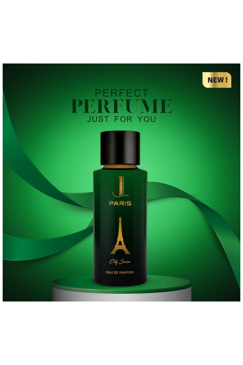 JAN LONDON City Series Paris Eau de Parfum – Elegant Unisex Perfume with Turkish Rose, Litchi, Vanilla & Soft Oud – Romantic Floral Oriental Long Lasting Fragrance - Image 3
