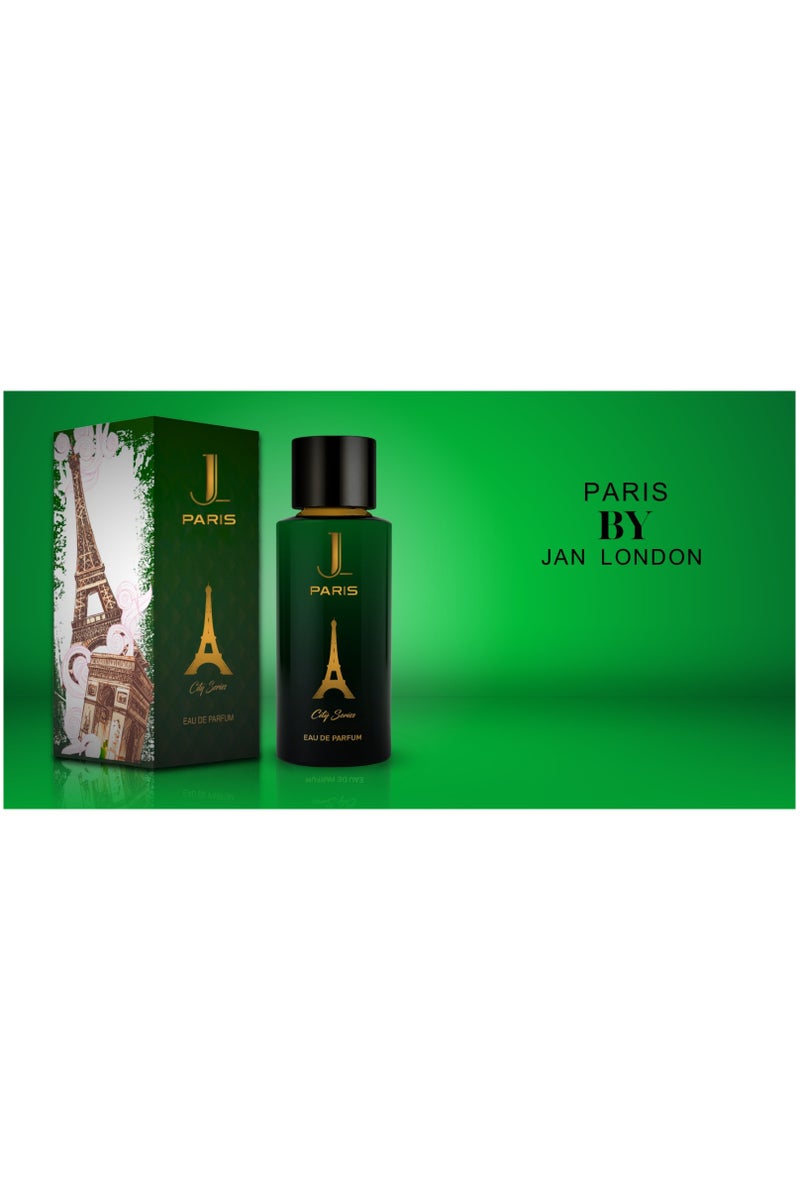 JAN LONDON City Series Paris Eau de Parfum – Elegant Unisex Perfume with Turkish Rose, Litchi, Vanilla & Soft Oud – Romantic Floral Oriental Long Lasting Fragrance - Image 5