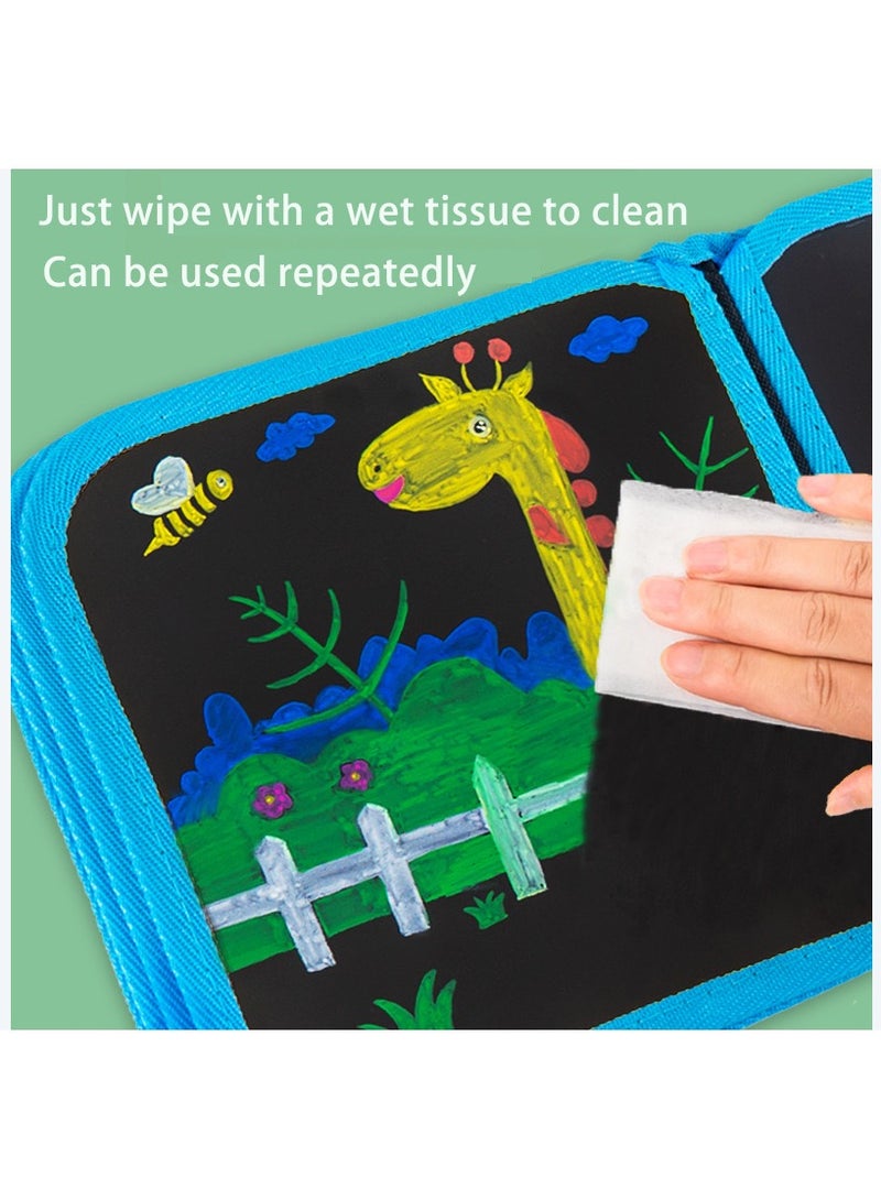 Portable&Erasable painting book, Dinosaur pattern, 22*21cm  - Image 3