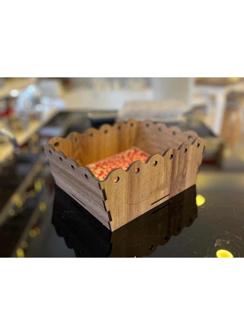 Kosova - Bread Rack Wooden Perforated 026 - Image 1