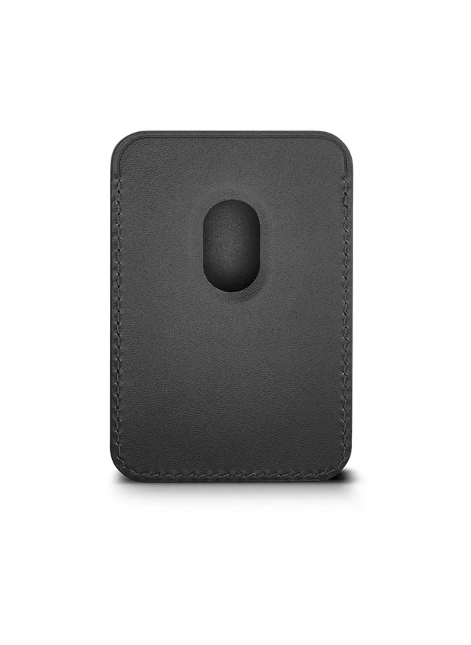 POLICE Antiquity Vegan Black Credit Card Holder